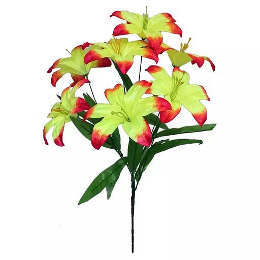 Букет лилии на 7 голов 59см 211-512 фото 3