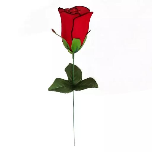 Искусственная роза бархат 32см 001-342 фото 1