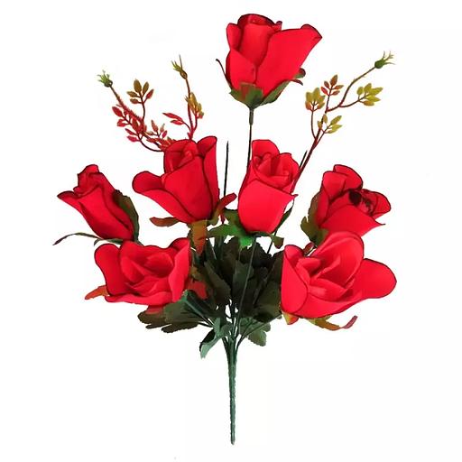 Букет роз на 7 голов 38см 215-342 фото 1