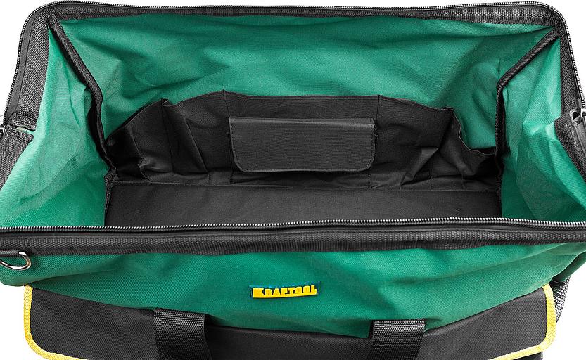 KRAFTOOL MaxKraft, 610 х 250 х 300, сумка для инструментов с 25 карманами (38714-24) фото 6
