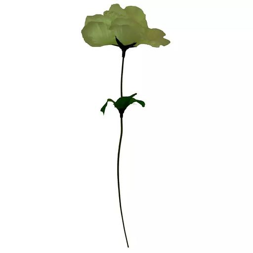 Роза искусственная с гипюром 1045 31см фото 3