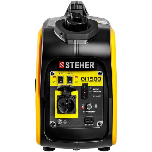 STEHER 1200 Вт, инверторный генератор (GI-1500) фото 9