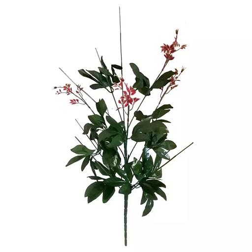 Подбукетник 13 веток для 9 голов 11 резных листов и 4 велюшки 80см 004-005/029 фото 1