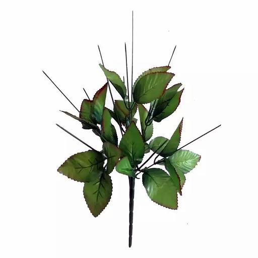 Подбукетник 11 голов 10 трилистиков розы 52см 162-028 фото 1