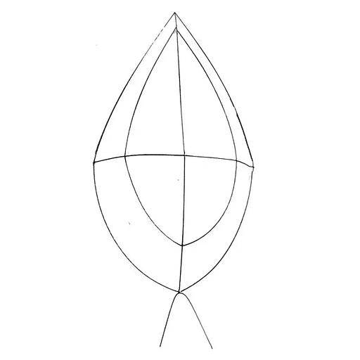 Каркас для венка s0130v 120-140см фото 1