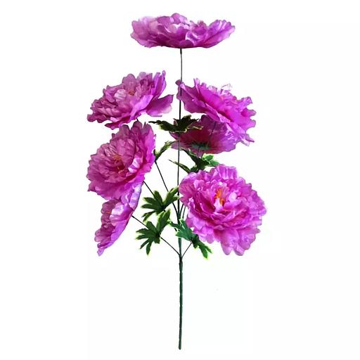Букет пионов 7 голов 85см 330-357 фото 1