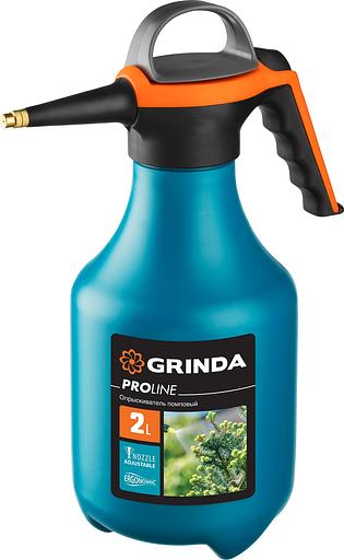 GRINDA PP-2, 2 л, колба из полиэтилена устойчивого к агрессивным средам, помповый опрыскиватель, PROLine (425052) фото 1