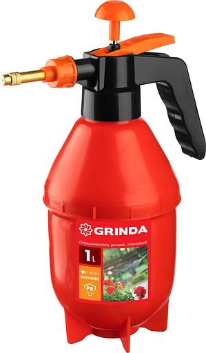 GRINDA PS-1E, объем 1 л, ручной, с удлинённым соплом, колба из полиэтилена, помповый опрыскиватель (40366) фото 1