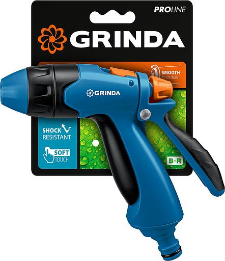 GRINDA B-R, плавная регулировка напора, курок сзади, двухкомпонентный, поливочный пистолет, PROLine (429111) фото 5