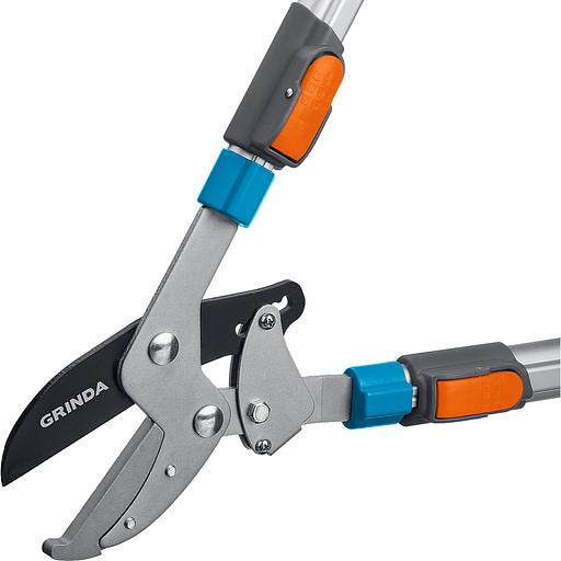 GRINDA TX-980A, 645 - 885 мм, кованные лезвия, храповый механизм, телескопический, контактный сучкорез, PROLine (424513) фото 3