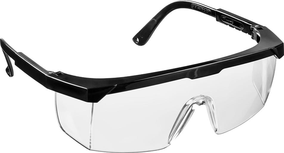 STAYER OPTIMA прозрачные защитные очки, открытые, оптический класс 1 (2-110451) фото 1