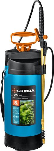 GRINDA PT-5, 5 л, с широкой горловиной, упоры для ног, переносной опрыскиватель, PROLine (8-425155) фото 1