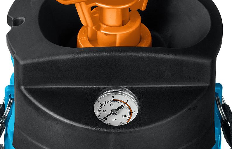 GRINDA PT-5, 5 л, с широкой горловиной, упоры для ног, переносной опрыскиватель, PROLine (8-425155) фото 3