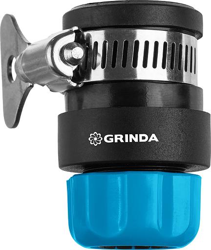 GRINDA TCC-34, диаметр 3/4″, с металлическим хомутом, для шланга, быстросъемный соединитель, PROLine (8-426335) фото 3