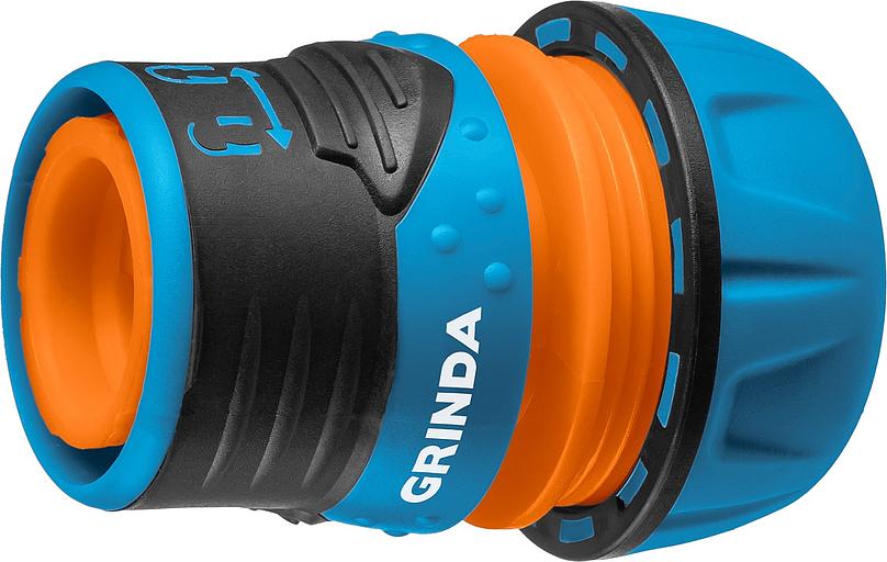 GRINDA TL-34, 3/4″, запирающим механизмом, пластиковый с TPR, для шланга, быстросъемный соединитель, PROLine (8-426428) фото 1