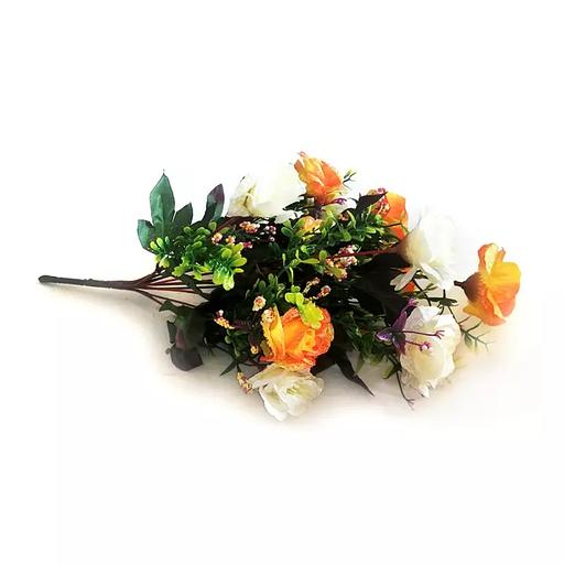 Букет интерьерных роз 12 голов 42см фото 3