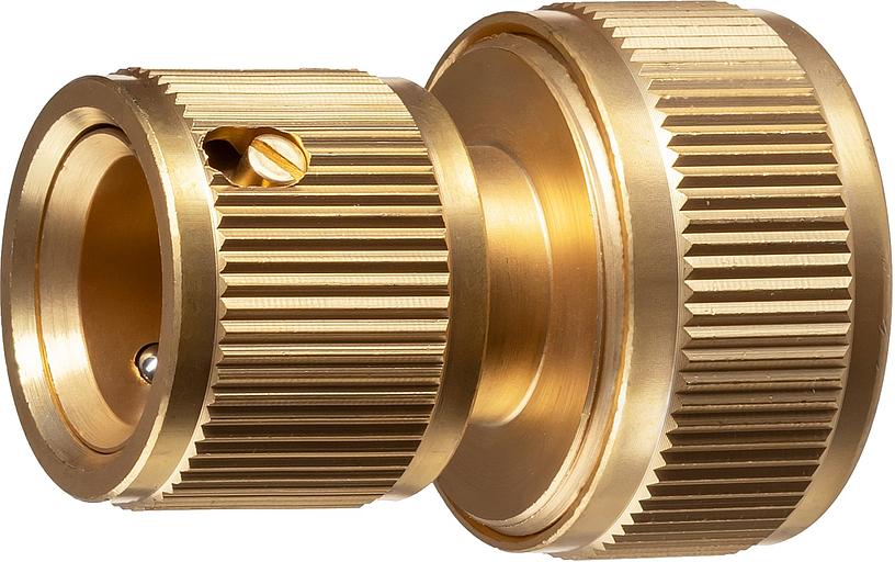 GRINDA BC-34, 3/4″, из латуни, для шланга, быстросъемный соединитель, PROLine (8-426126) фото 1