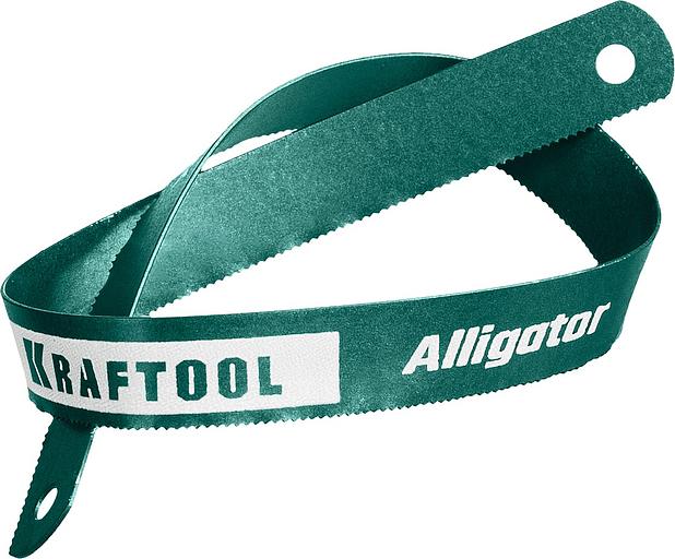 KRAFTOOL Alligator-18, 18 TPI, 300 мм, биметаллическое гибкое полотно по металлу (15942-18) фото 3
