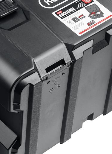 KETER STACKNROLL, 525 х 345 х 260 мм, (21″), пластиковый ящик с крышкой (38398) фото 7
