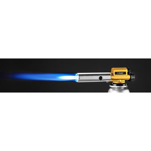 ЗУБР ГПМ-800, 1300°C, цельнометаллическая, газовая горелка с пьезоподжигом на баллон с цанговым соединением, Профессионал (55550) фото 6