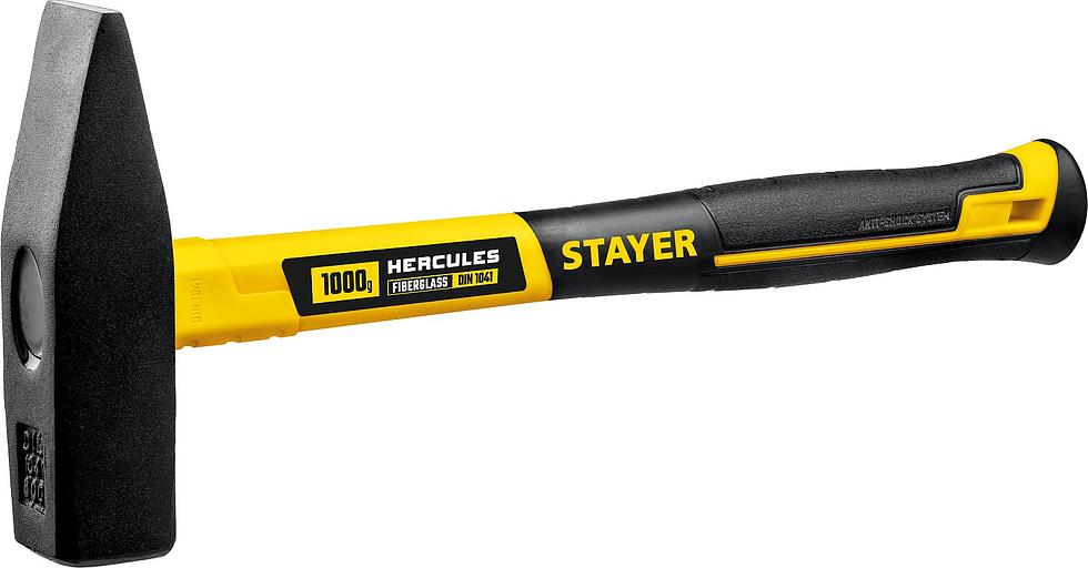 STAYER Hercules, Fiberglass, 1000 г, слесарный молоток, Professional (20050-10) фото 1