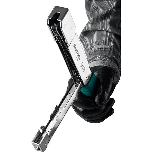 KRAFTOOL HAMMER TACKER, тип 53 (A/10/JT21) 23GA (6 - 10 мм), высокоскоростной стальной скобозабиватель (3153) фото 6