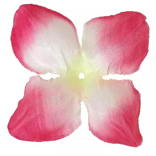 Заготовка для розы 190-3 Белая розов.кант загнут. 4-кон. (x1) 10см 2183шт/кг фото 1