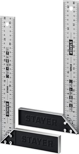 STAYER 300 мм, столярный угольник, Professional (3431-30) фото 2