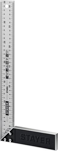 STAYER 350 мм, столярный угольник, Professional (3431-35) фото 3