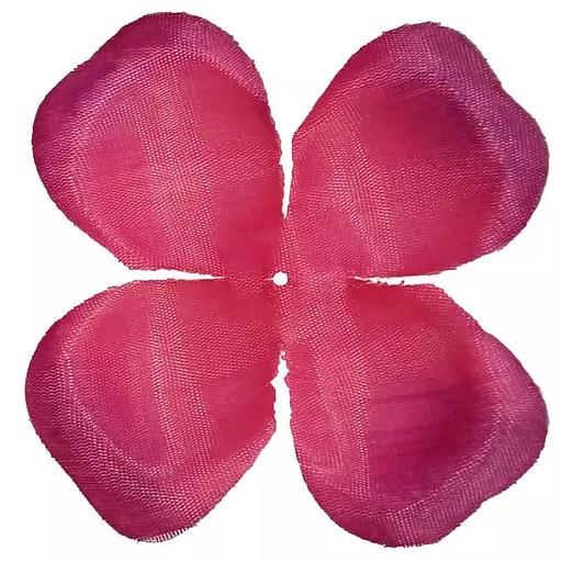 Заготовка для розы 190-3 Малиновая квадр. 4-кон. (x1) 12см 1572шт/кг фото 1