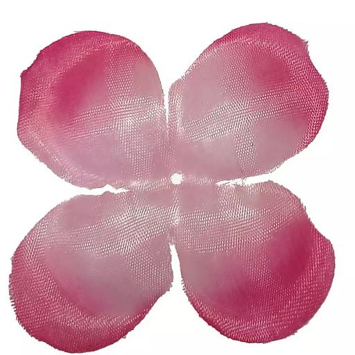 Заготовка для розы 190-3 Розовая круг 4-кон. (x1) 10см 2252шт/кг фото 1