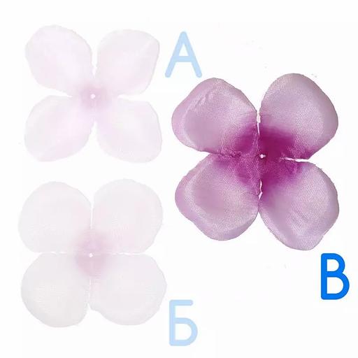 Заготовка для розы 190-3 Сиреневая квадр. 4-кон. (x1) 12см 1610шт/кг фото 2