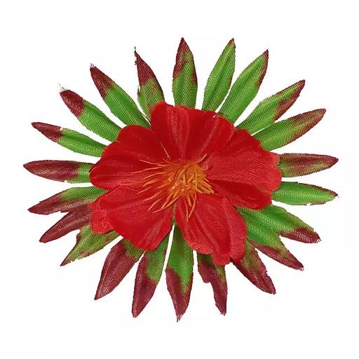 Головка мака Орсён с листом 2 слоя 13см г327-л052 1/50 фото 1