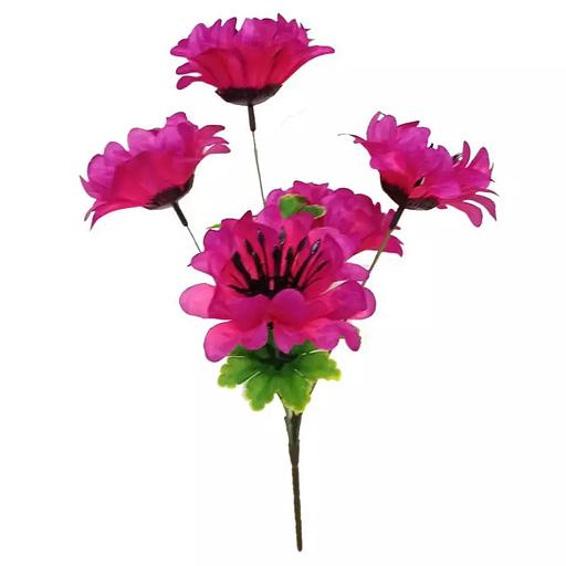 Букет с георгинами 5 голов 33см 366-567 фото 3