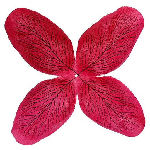 Заготовка для розы FC-132-B Малиновая прожилки 4-кон. (x1) 18,5см 649шт/кг фото 1