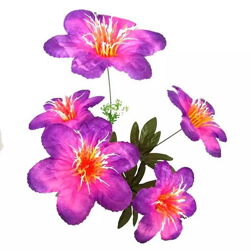 Букет с кувшинками на 5 голов 53см 282-583 фото 2