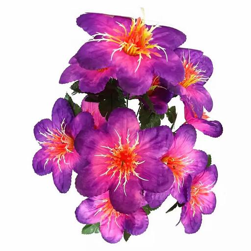 Букет с кувшинками 11 голов 60см 324-583 фото 5