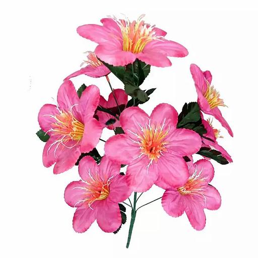 Букет с кувшинками 11 голов 60см 324-583 фото 7