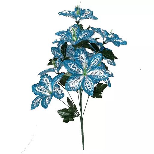 Букет ритуальный с георгинами 11 голов 60см 324-535 фото 1