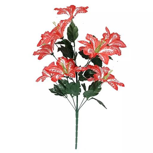 Букет ритуальный с георгинами 11 голов 60см 324-535 фото 2