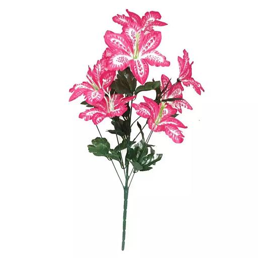 Букет ритуальный с георгинами 11 голов 60см 324-535 фото 3