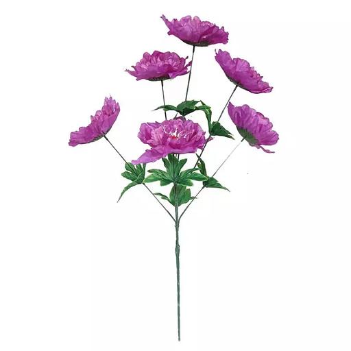 Букет пионов на 7 голов 80см 371-570 фото 3