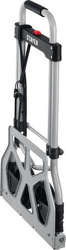STAYER PROTruck, до 70кг, каркас и платформа из стали, платформа 42х28см, колеса d13 см, вес 4.1кг, складная хозяйственная тележка (38755-70) фото 3