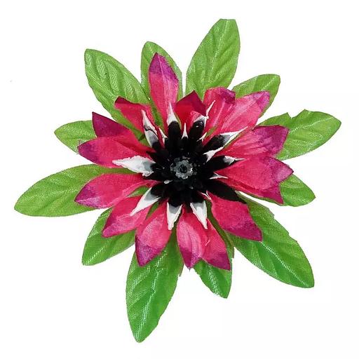 Головка георгина Эльпис с листом 2сл 18см 396В-л069-178ч-012 1/28 фото 3