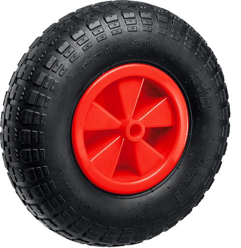 MIRAX WM-16, 4″ х 329 мм, для тачки (арт. 39900), ударопрочный пластик, пневматическое колесо (39916) фото 1