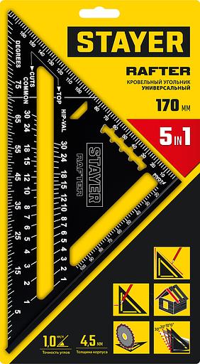 STAYER 170 мм, 5-в-1, универсальный кровельный угольник, Professional (34306-17) фото 9