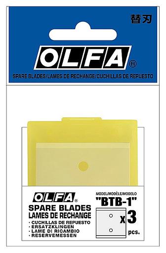 OLFA лезвия для скребка BTC-1/DX, Hobby Craft Models (OL-BTB-1) фото 2