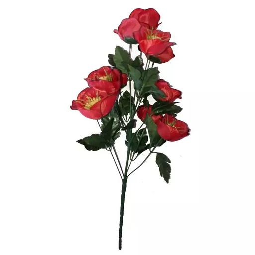 Букет маков на 11 голов 60см 324-465 фото 1