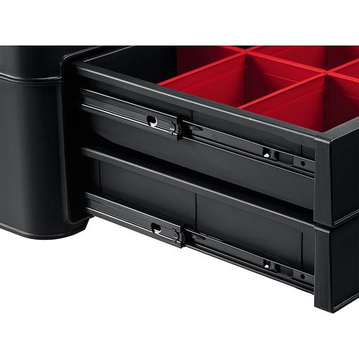 KETER STACKNROLL, 481 х 332 х 233 мм, (19″), пластиковый ящик с выдвижными полками (38407) фото 7