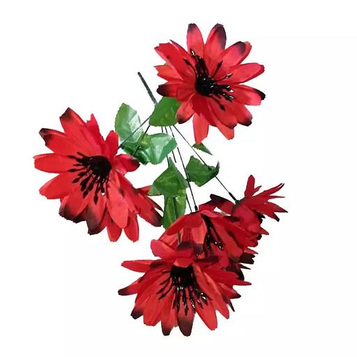 Букет георгинов 7 голов 44см 350-541 фото 1